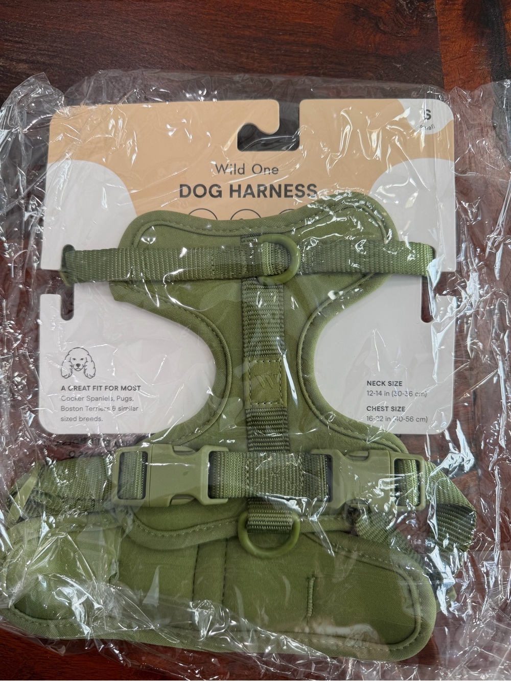 Olive Dog Harness - Adjustable Padded No-Pull Vest